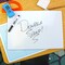 Flipside Dry Erase Graph Board With 1/4in-Inch Squares Set Of 12, White With Blue Grid 11261, 12PK 11261 - alternate 5